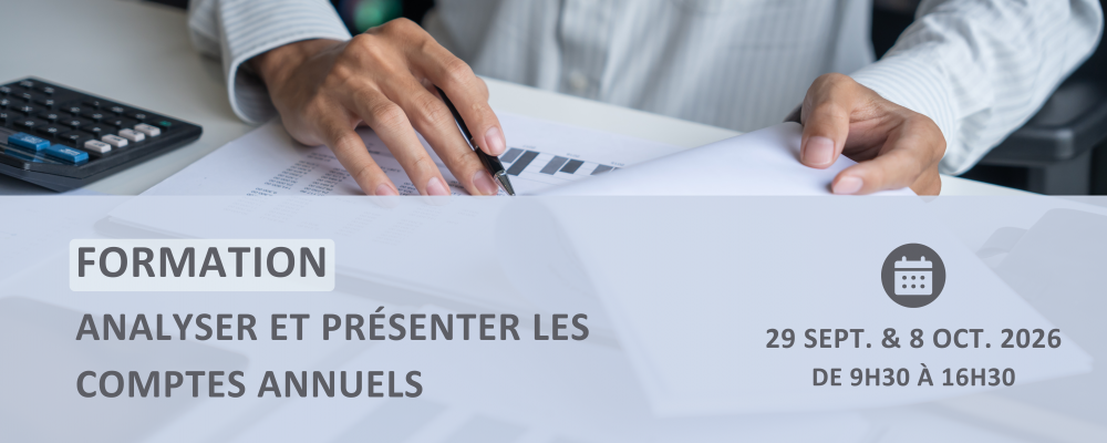 Formation - Analyser et présenter les comptes annuels