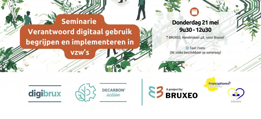 Seminarie - Verantwoord digitaal gebruik begrijpen en implementeren in vzw’s