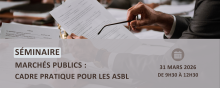 Marchés publics _ cadre pratique pour les ASBL